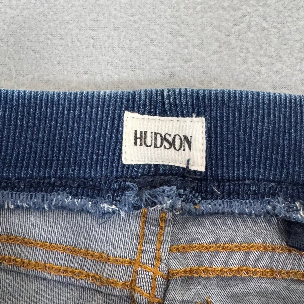 Hanna Andersson Hudson Outfit Bundle Set 6-7 Striped Cotton Tee Denim Jeans Blue